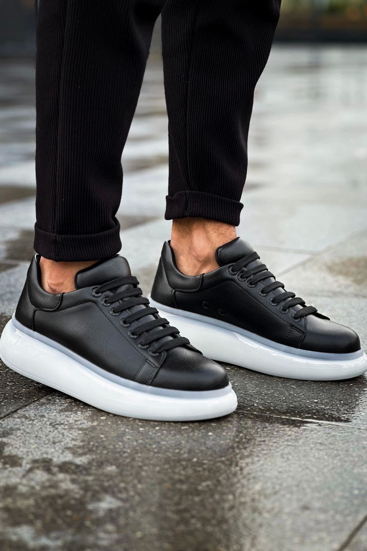 OurStyles CH295 CBT Sollıevo Erkek Ayakkabı SIYAH