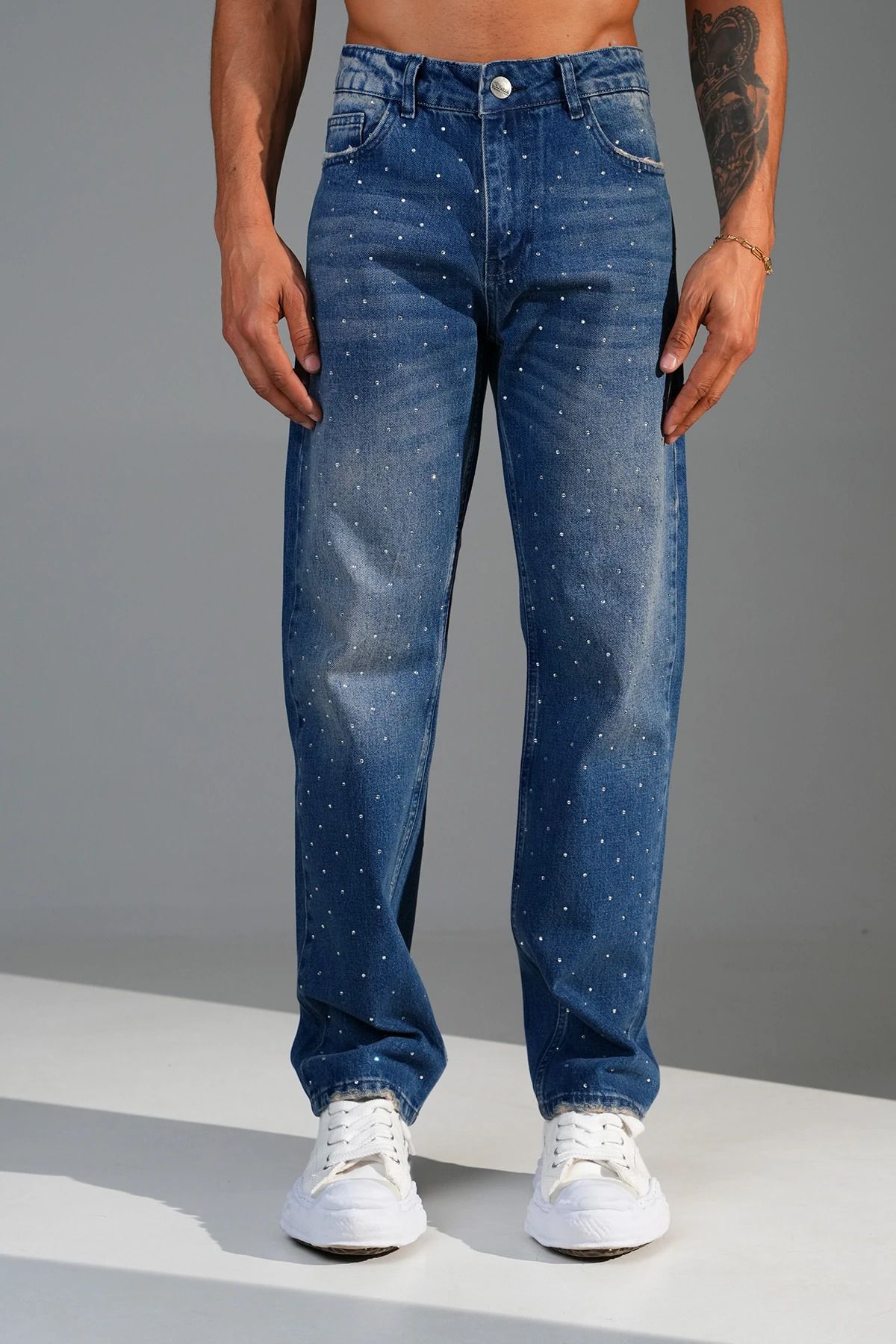 İkao Regular Fit Flare Kot Pantolon