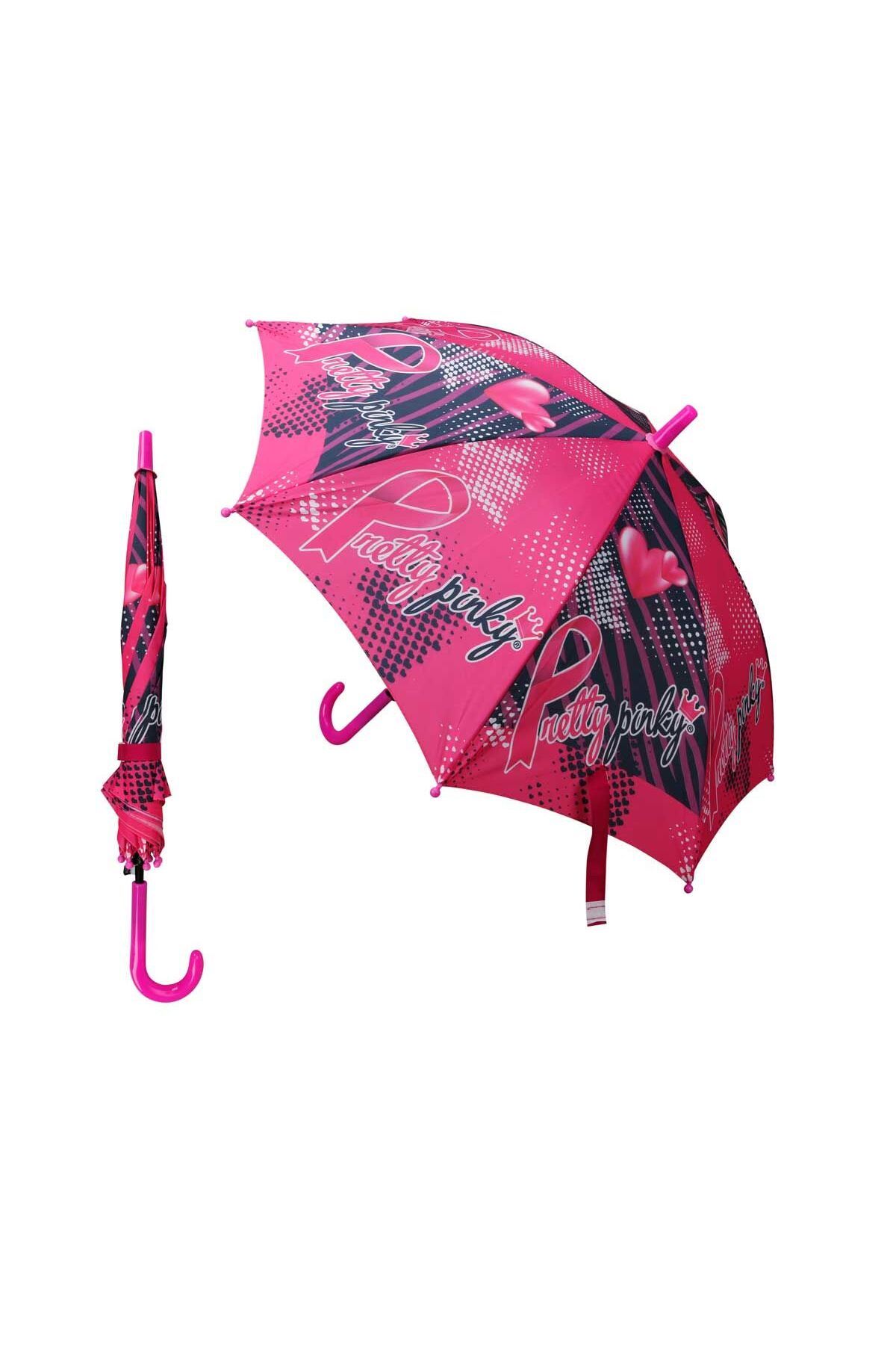 Sunman 2061 Pretty Pinky Çocuk Şemsiyesi 45 cm -Sunman