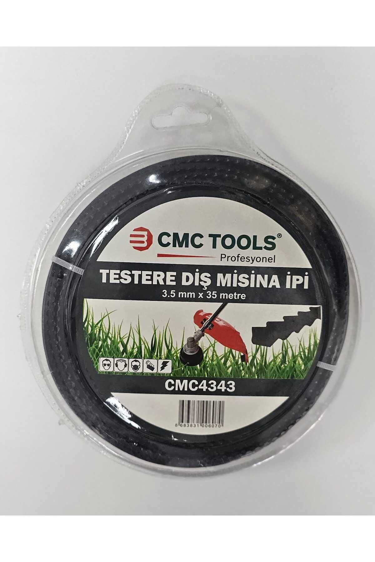 CMC Tools TESTERE DİŞ MİSİNA İPİ 3.5 MM X 35 METRE - ÇİM BİÇME MİSİNASI CMC4343