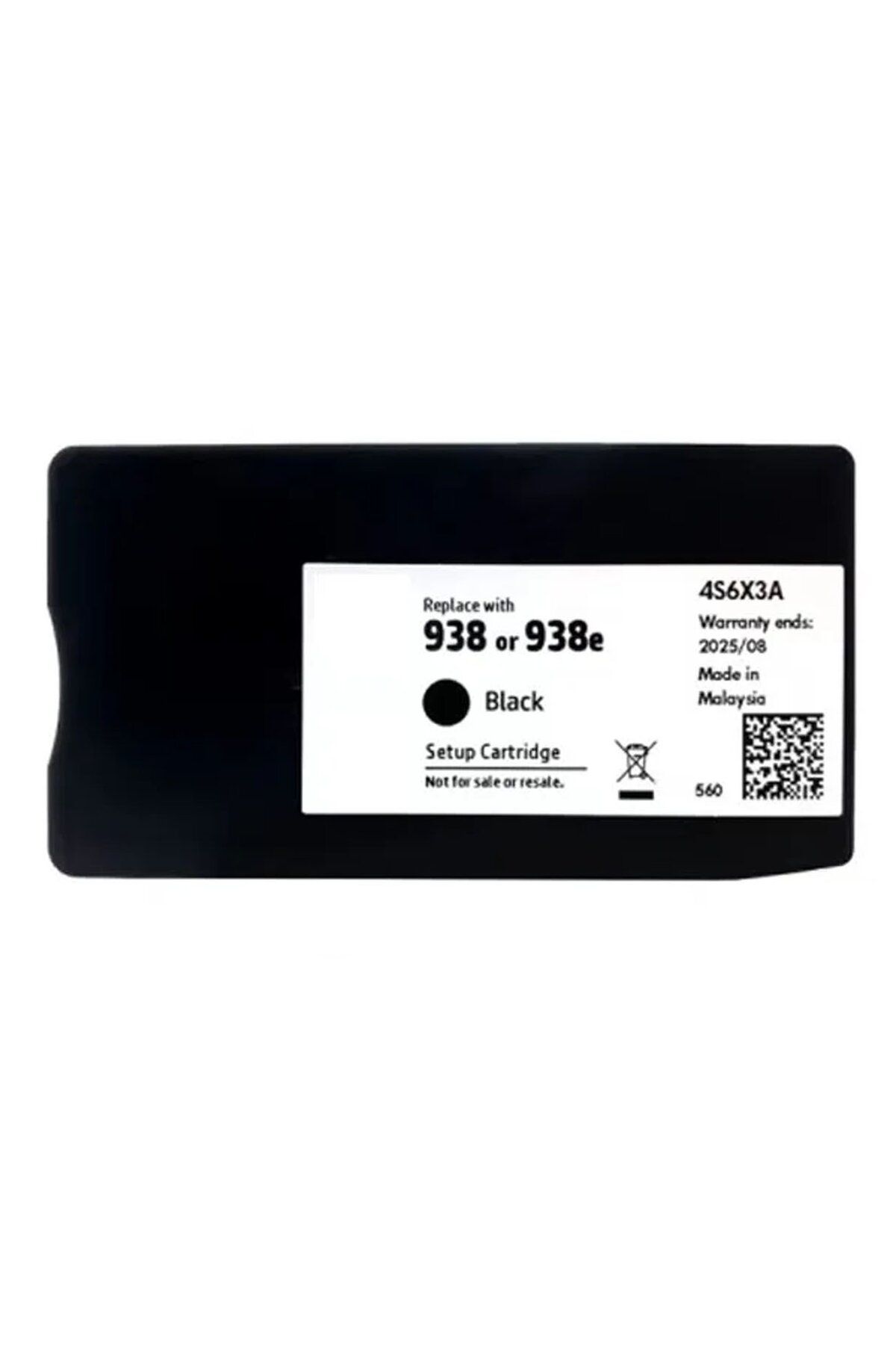 BK HP 938/4S6X8PE Siyah Muadil Mürekkep Kartuş Hp Pro 9720 9730