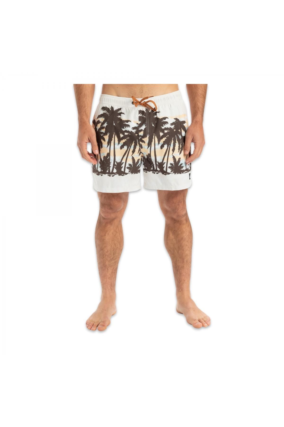 Quiksilver Eqyjv04121 Everyday Straight Volley 15 Beyaz Erkek Şort