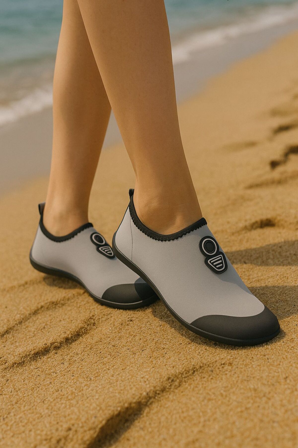 Bright Deniz Ayakkabısı Ultra Kaymaz Taban Aqua Unisex Deniz Patiği Plaj Terliği Sörf Ayakkabısı