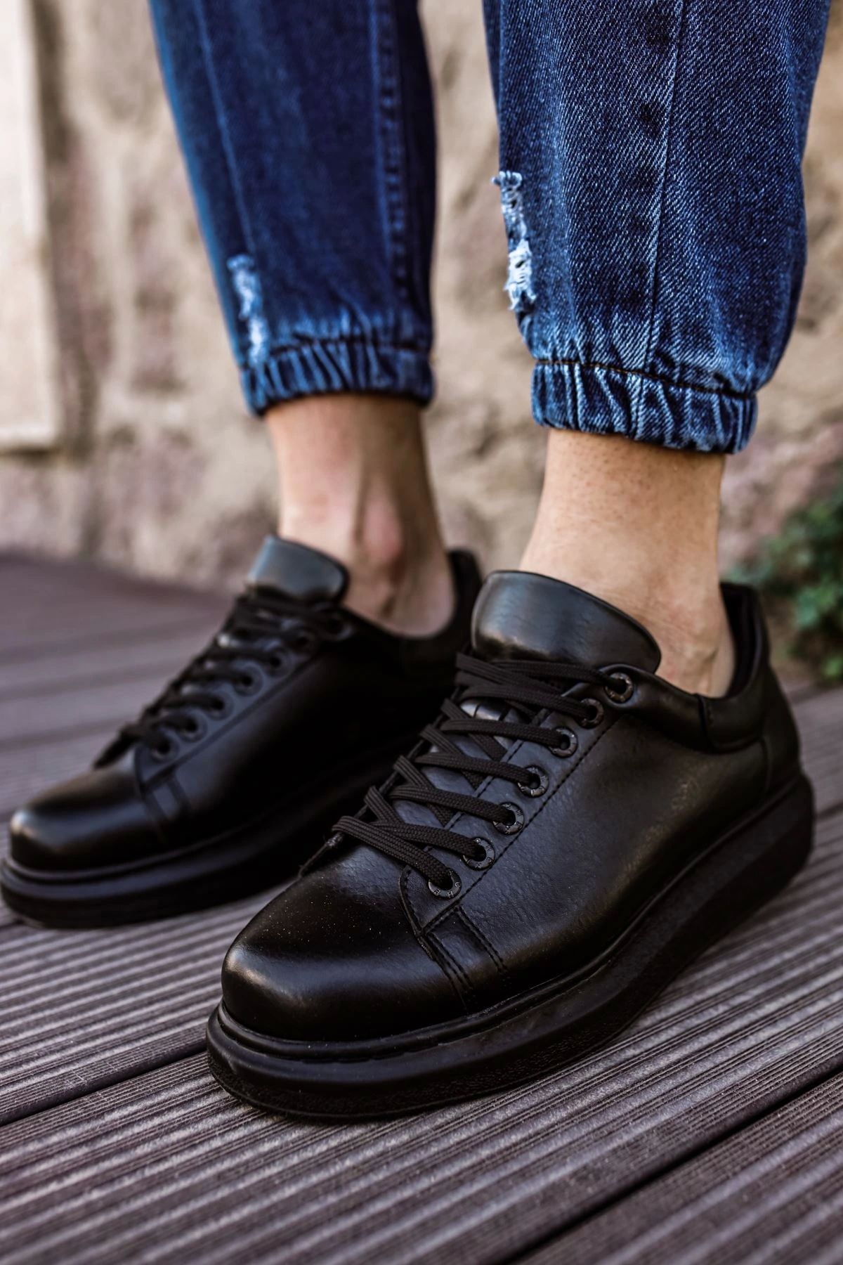 OurStyles CH257 CST Estrella Erkek Ayakkabı SIYAH