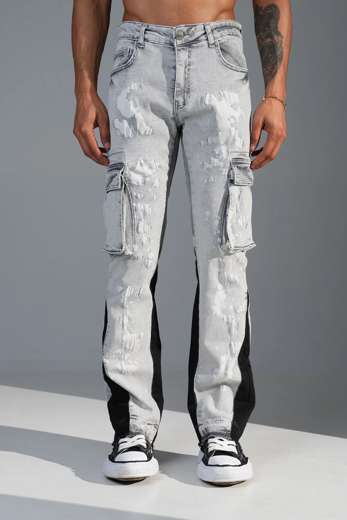 İkao Regular Fit Flare Kot Pantolon