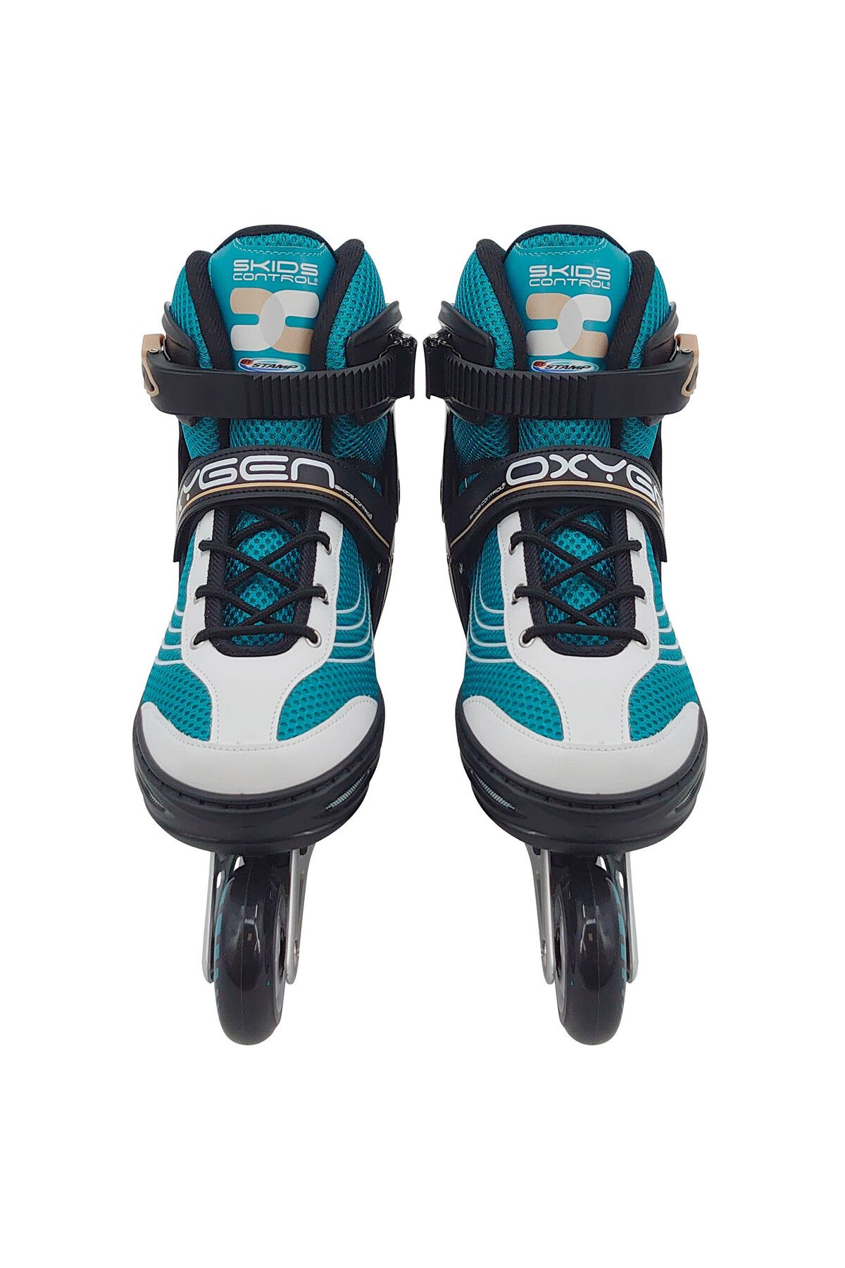 Homio-Role reglabile, multicolor, Abec 7, greutate maxima 100 kg, marimea 38-41, Skids Control Oxygen 2
