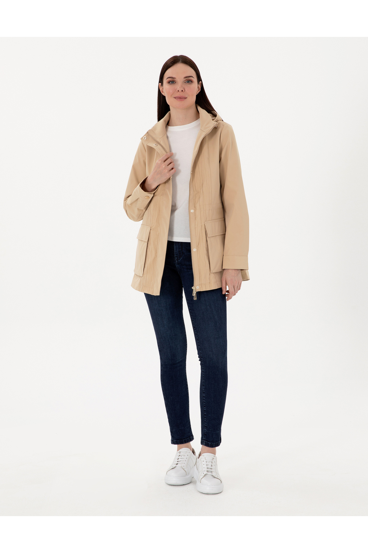 Pierre Cardin Bej Kaban 50306399-VR011 görsel 4