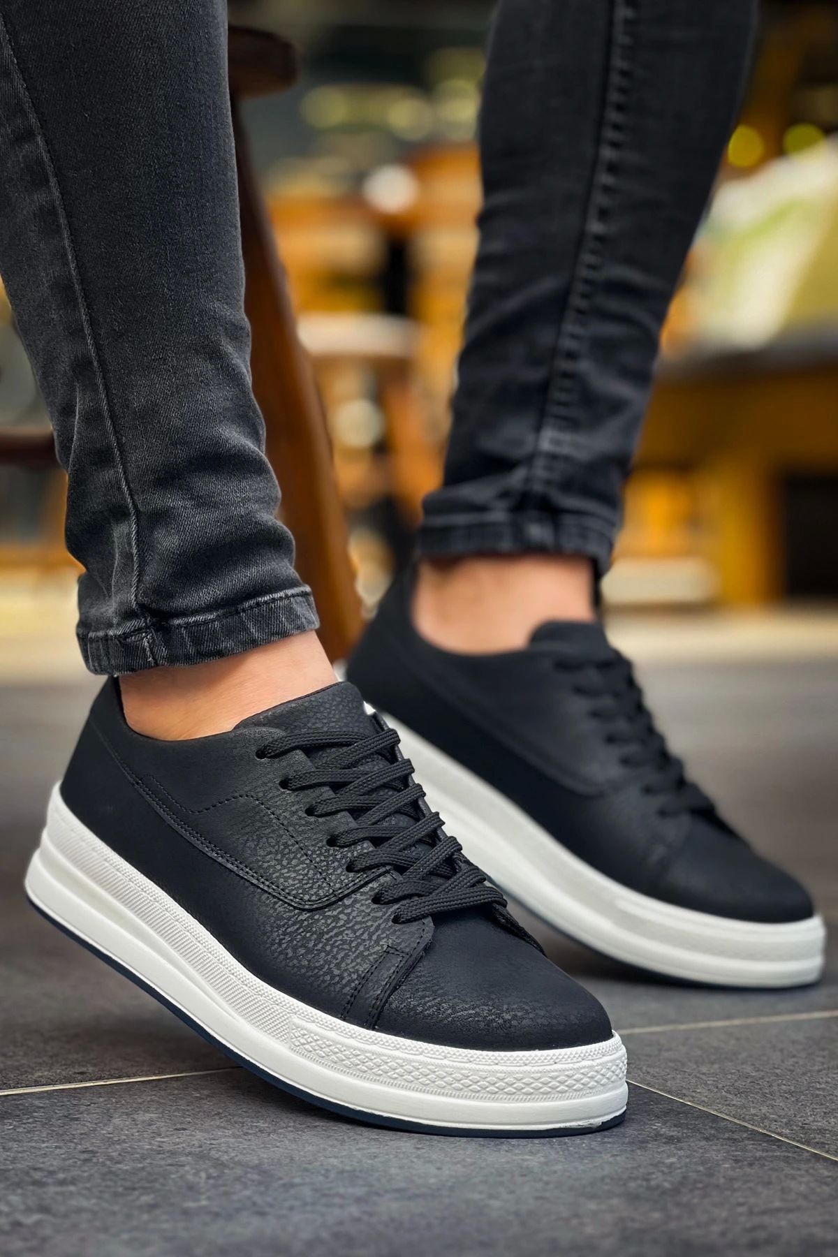 OurStyles CH2401 CBT Erkek Ayakkabı SIYAH