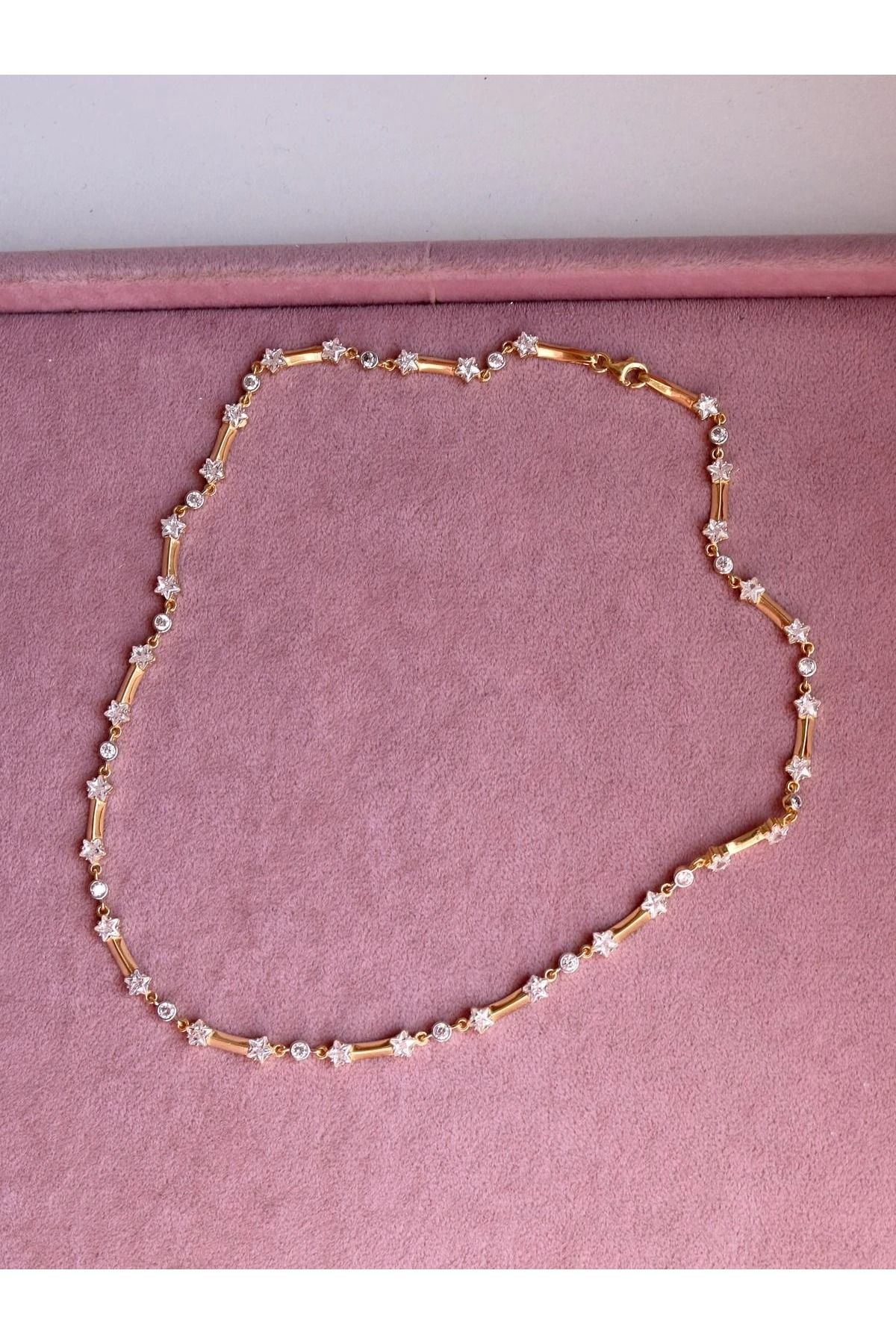 Reorah Collection Starry Circle 925 Gümüş Kolye