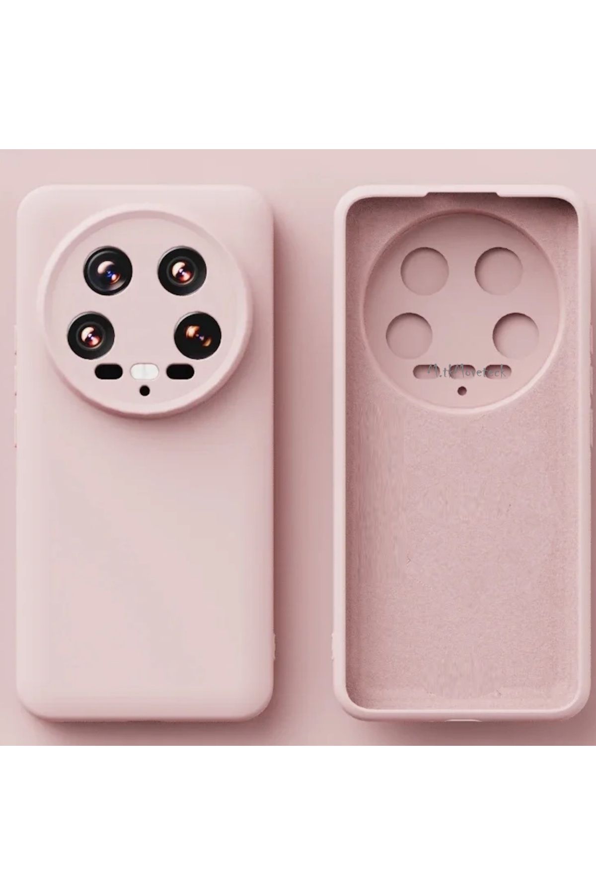 m.tk moveteck Xiaomi Mi 15 Ultra Kılıf Lansman Kamera Korumalı içi Kadife Yumuşak Renkli Silikon Mat Hisli Kapak