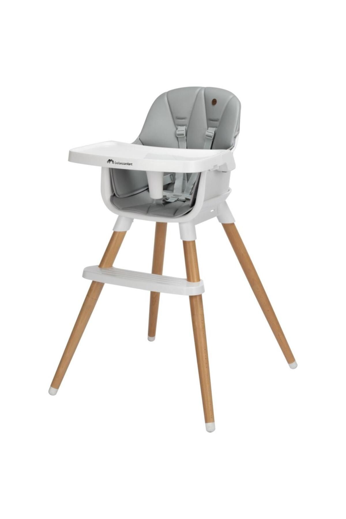 BEBE CONFORT Bebeconfort Abelia Katlanabilir Mama Sandalyesi Mineral Gray