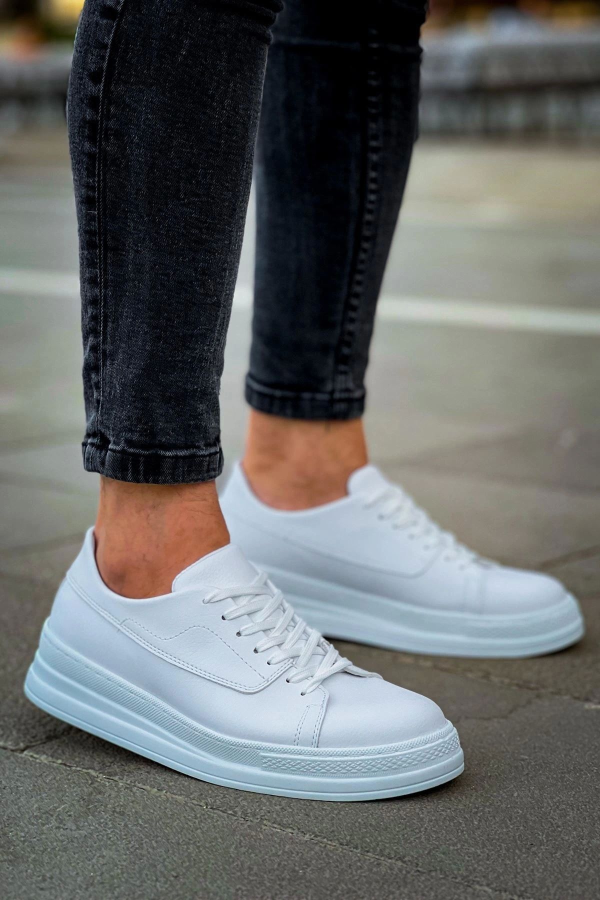 OurStyles CH2401 CBT Erkek Ayakkabı BEYAZ