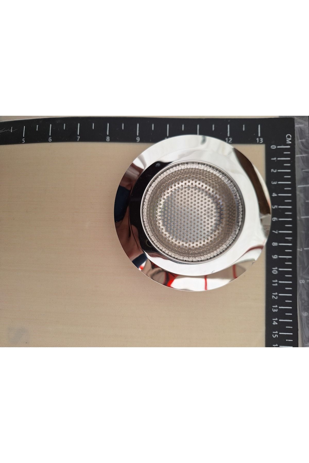 EMPA A V M 11.5 çapında paslanmaz çelik lavabo içi süzgeç gider süzgeci