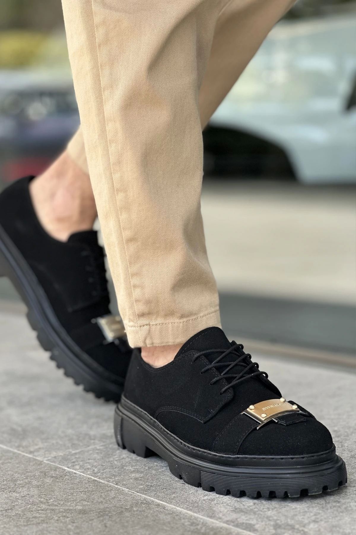 OurStyles CH2402 SST Erkek Ayakkabı SIYAH