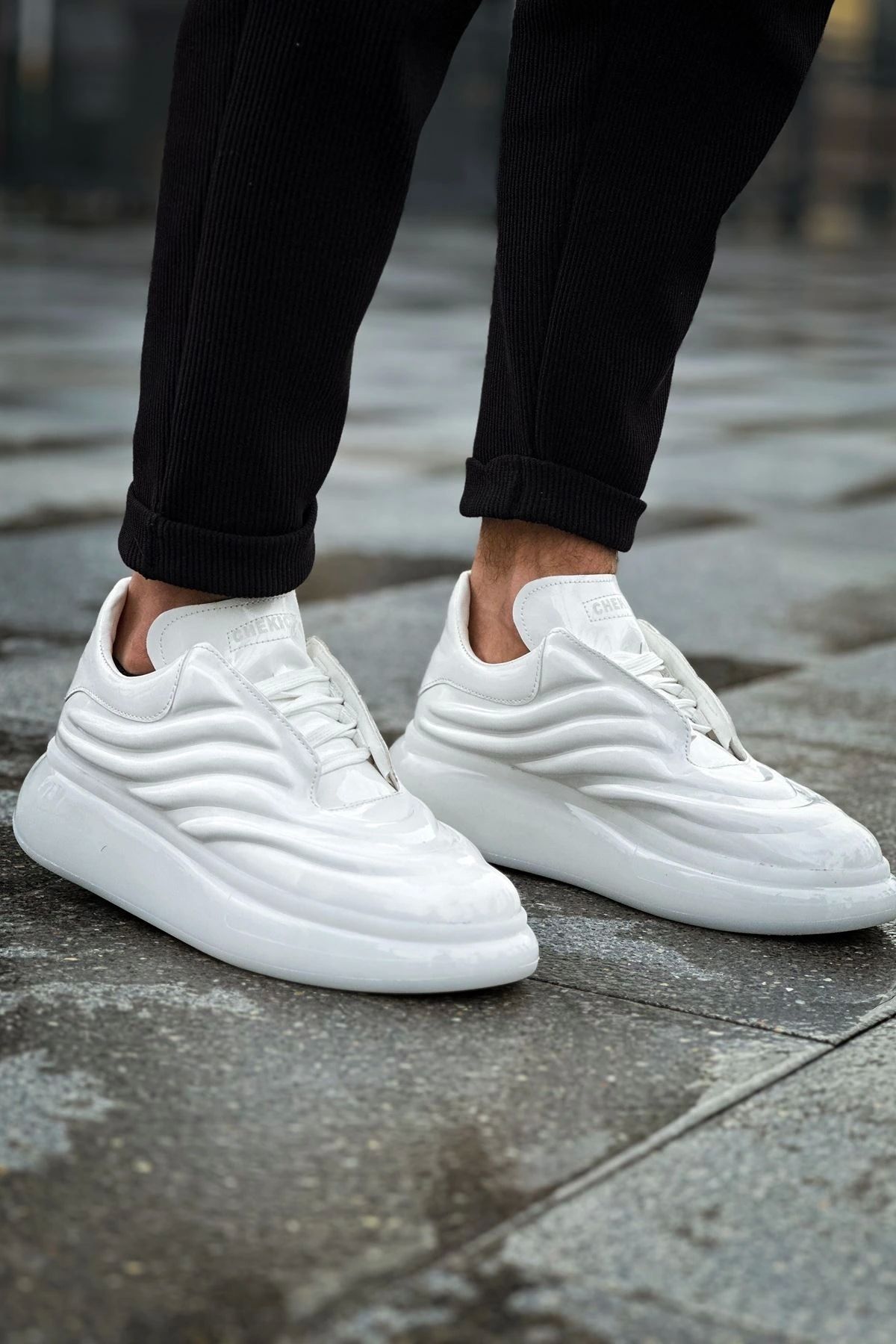 OurStyles CH295 RRT Sollıevo Erkek Ayakkabı BEYAZ