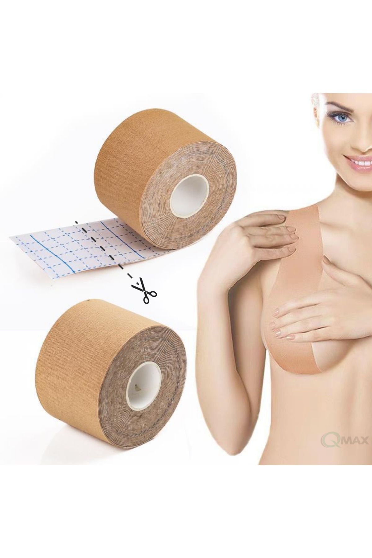 DERMASTUDİO Banduff Göğüs Sabitleme Ve Dik Tutuş Bandı *2 Adet