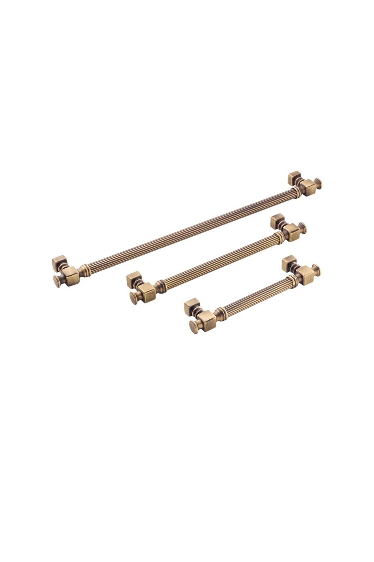 BafArt Mobilya Kulpu AL 344 Olifka Mat Altın 192 mm