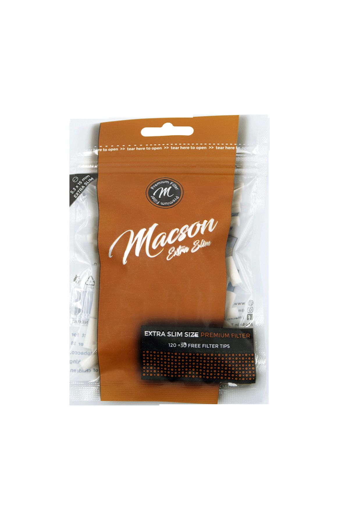MACSON Extra Slim 5.3mm Sünger 20li Paket 1 Paket