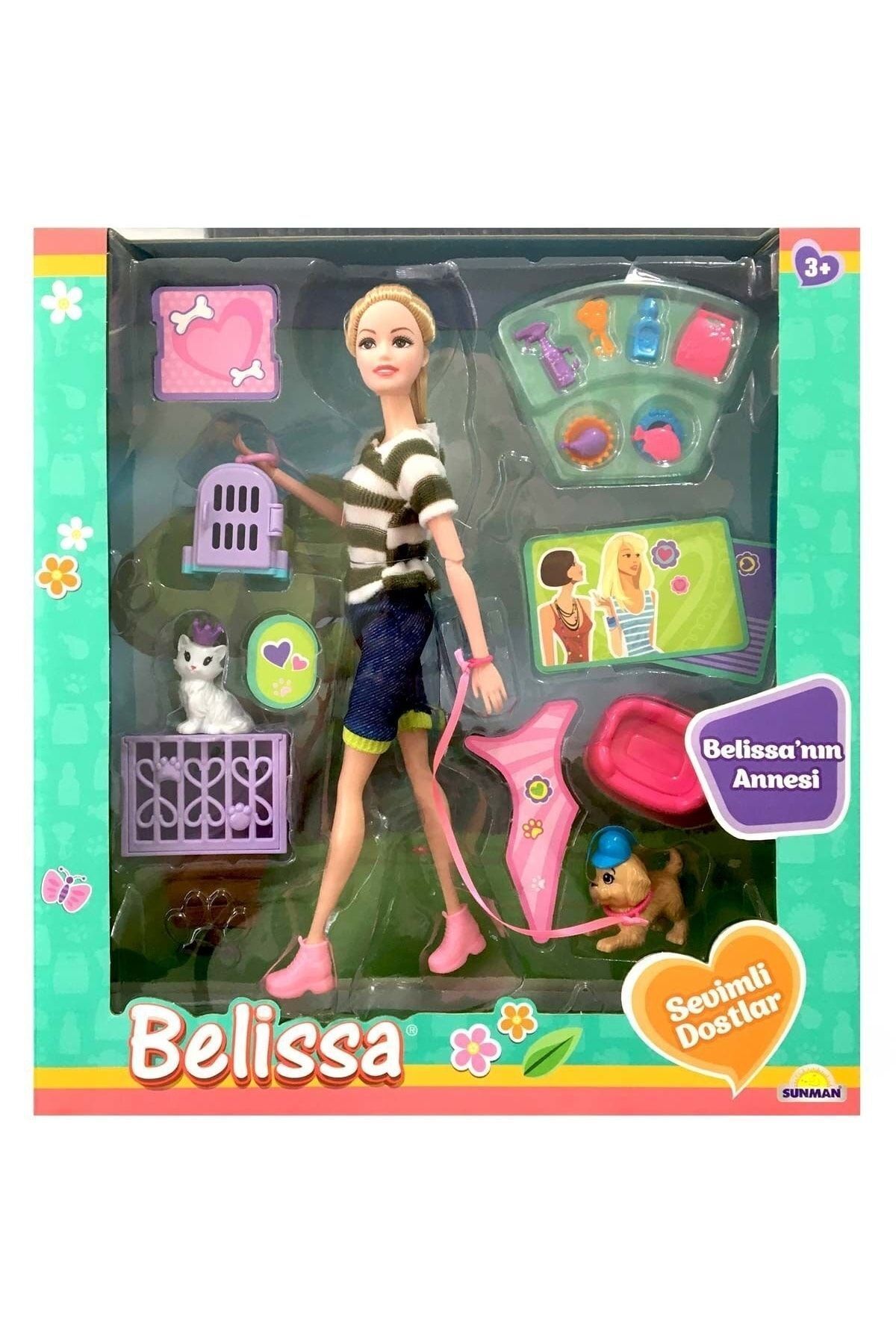 Online Sunman Belissa'nın Annesi Ve Sevimli Dostları Bebek Seti