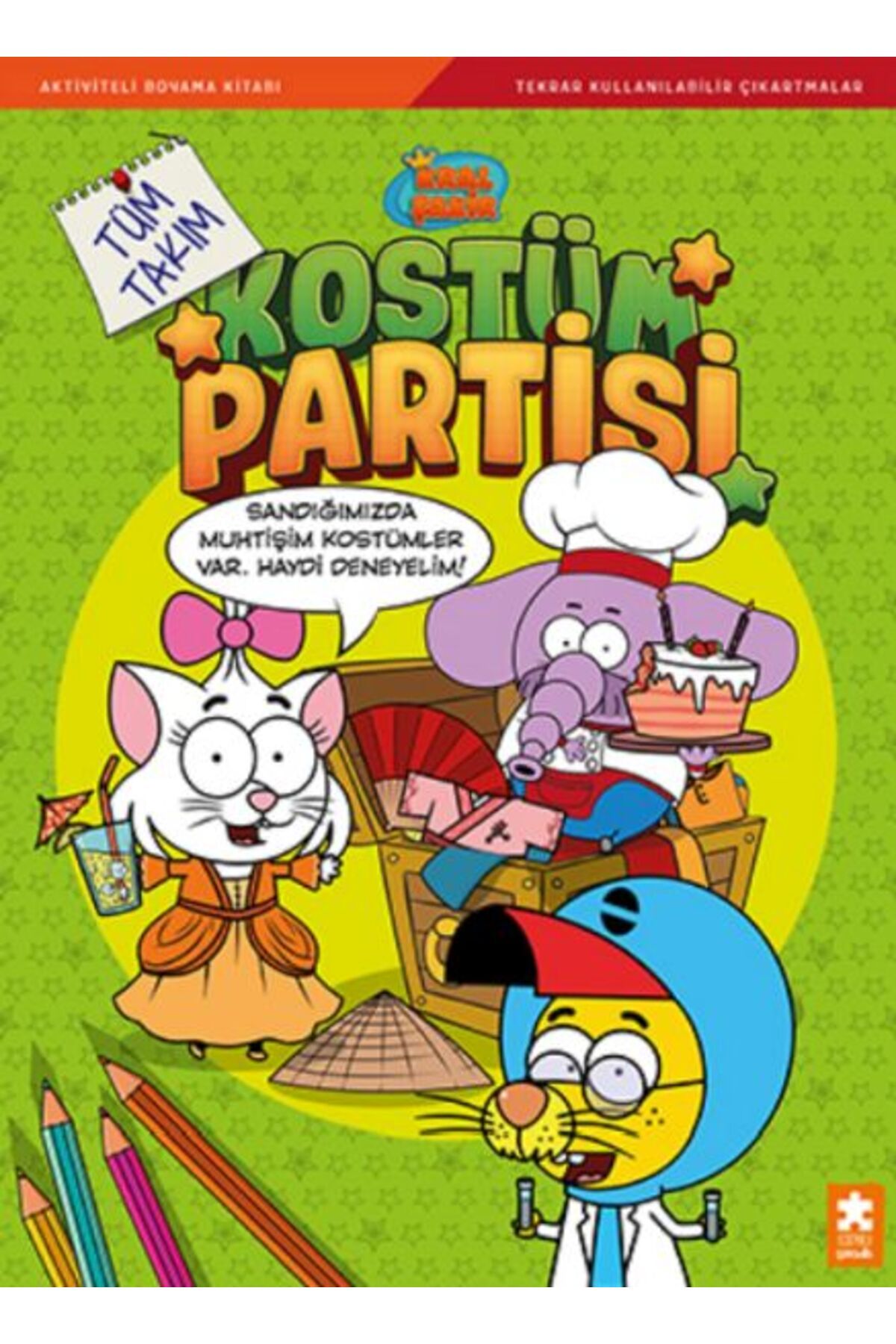 Eksik Parça Yayınları Kral Şakir Kostüm Partisi - Tüm Takım