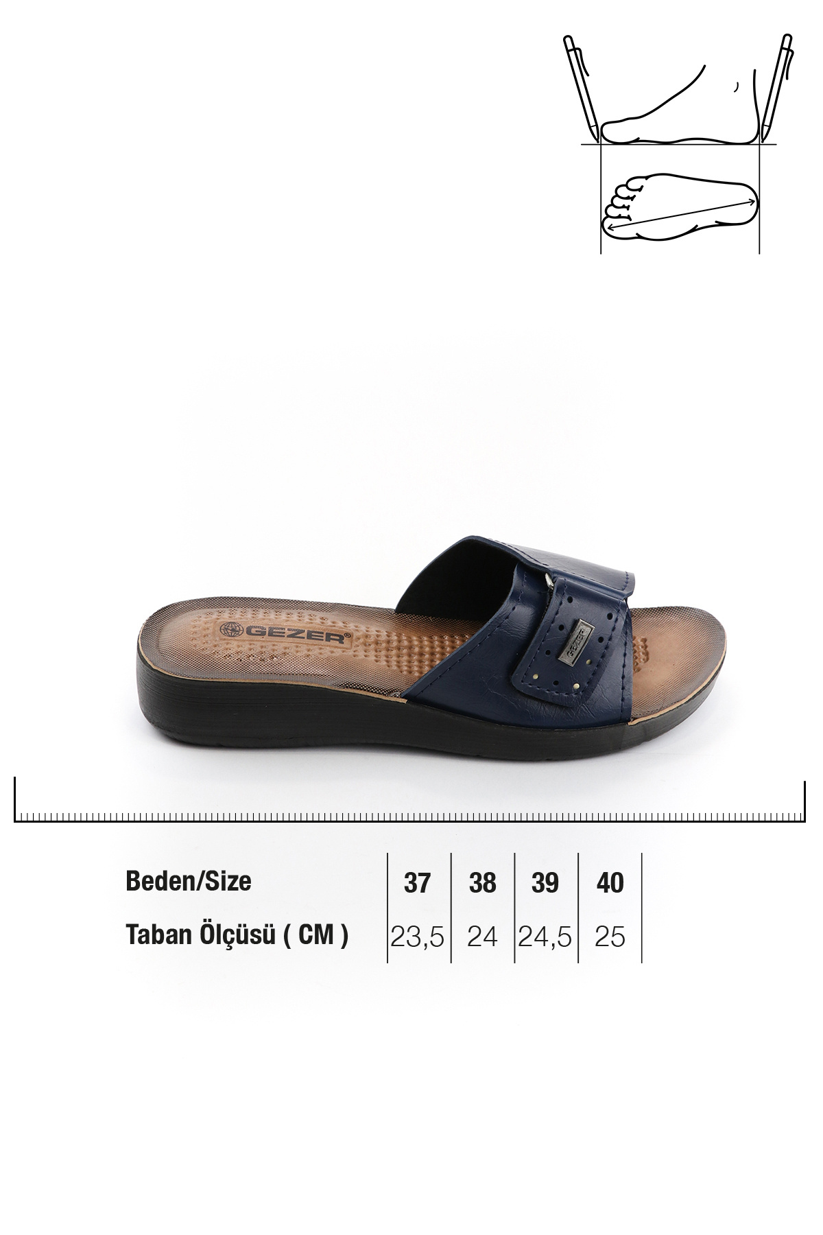 GEZER-Ge082-10 Papuci de mers ortopedic pentru femei 3