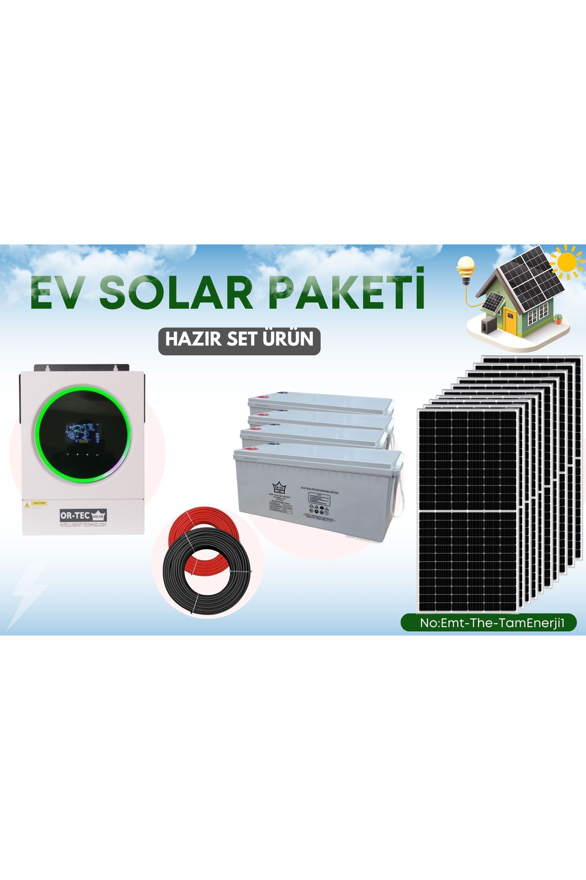 TNL HOBİ BAHÇE PAKETİ SOLAR SİSTEM