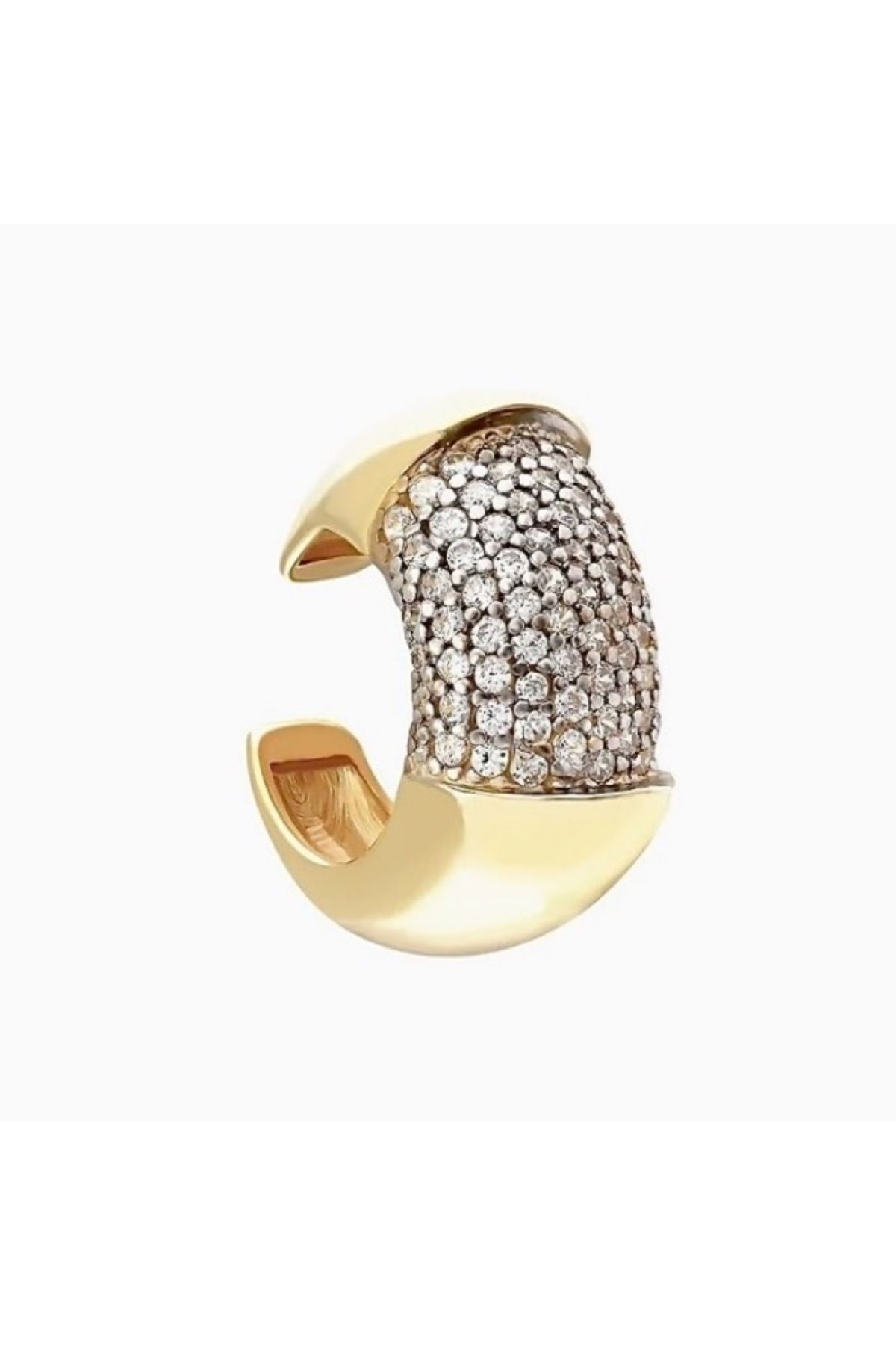 CAKA TAKI Pave Bomb Ear Cuff