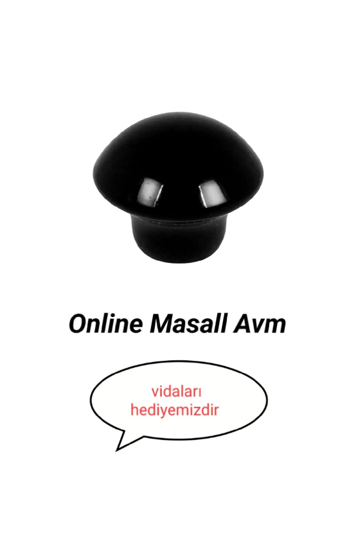 Online Masall AVM MASALL Mantar düğme kulp ( 1 adet ) mobilya mutfak dolap çekmece komidim , vestiyer kulpları