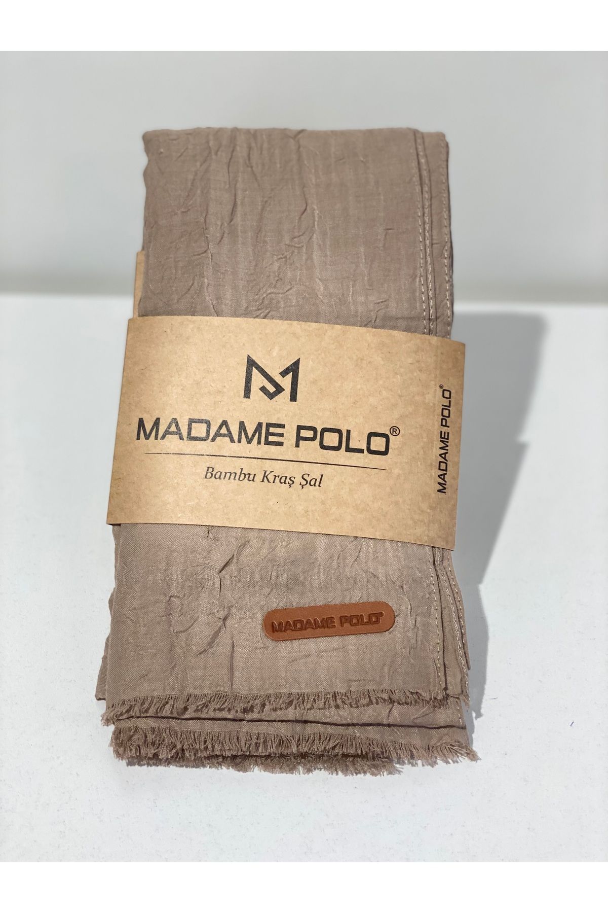 Perla Scarf & More Bambu Kıraş Şal Karamel