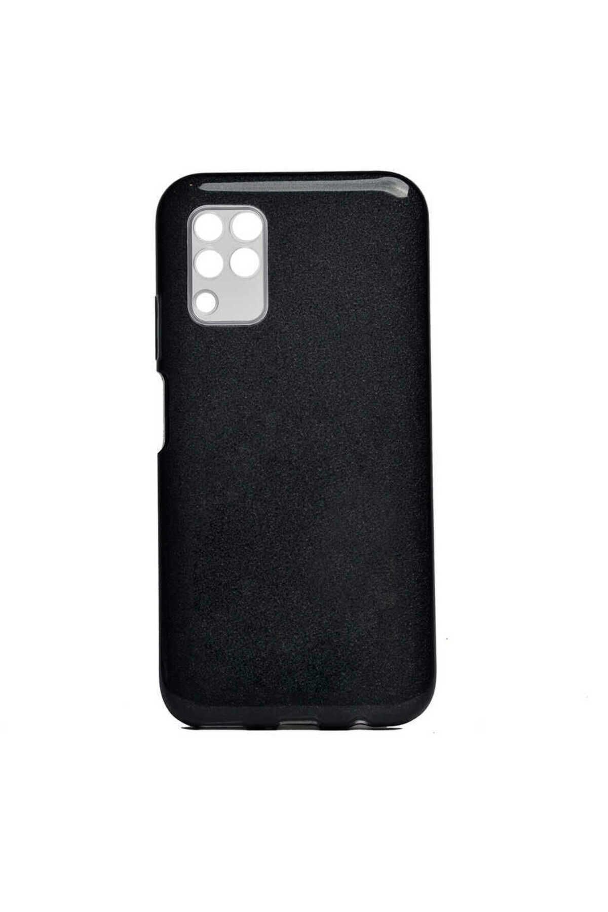 halkhouse Huawei P40 Lite Kılıf Renkli Simli Parlak Şık Sert Kadın Kapak Shining Silikon