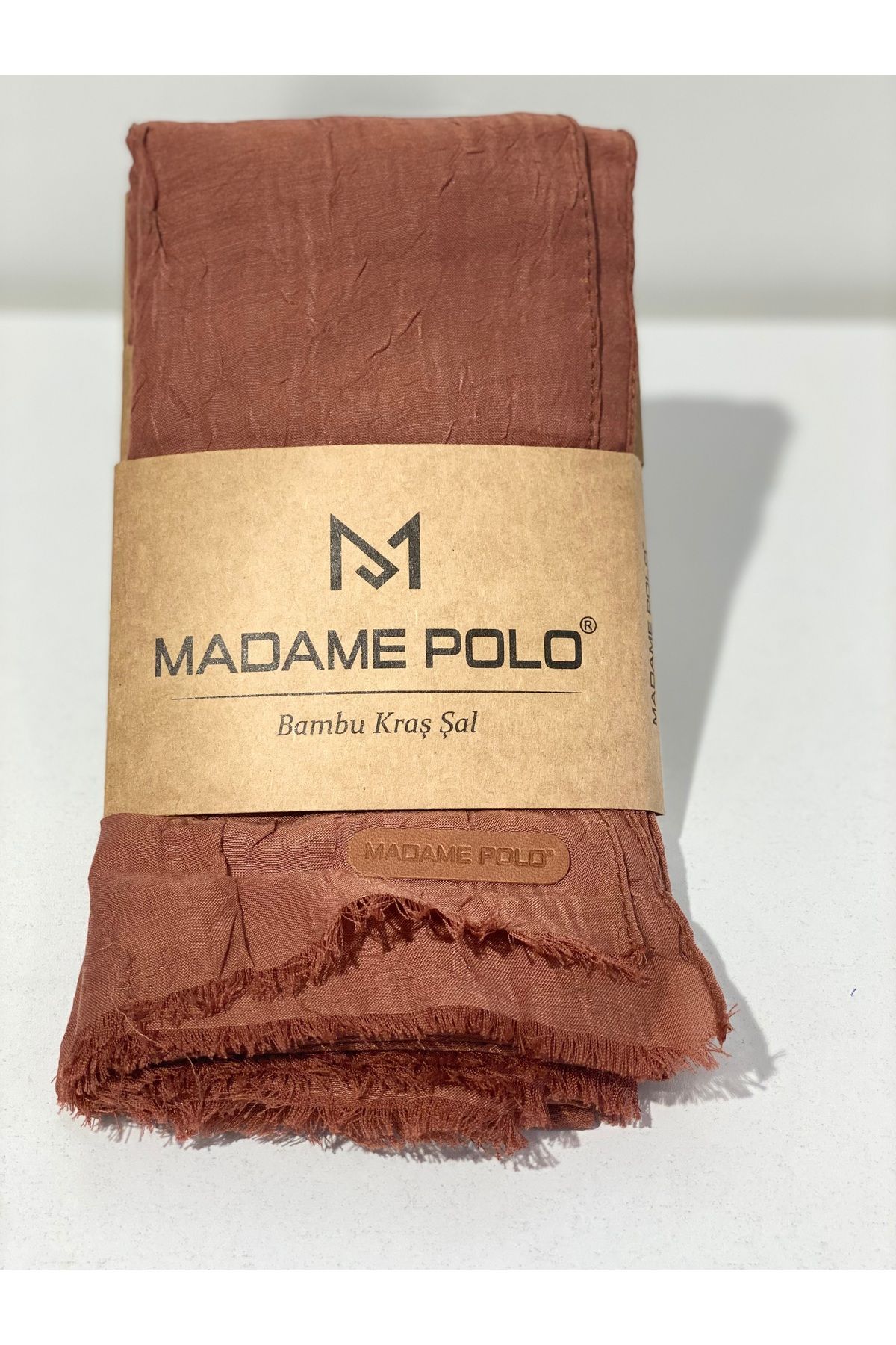 Perla Scarf & More Bambu Kıraş Şal Somon
