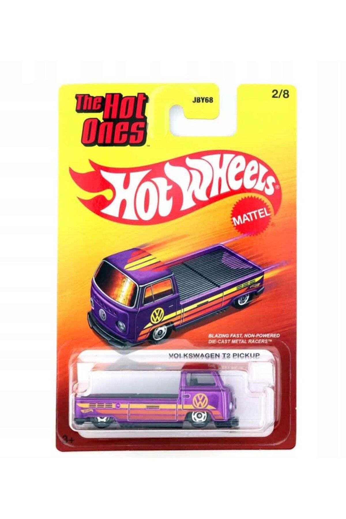 HOT WHEELS The Hot Ones Die Cast Tekli Arabalar Jby70 Volkswagen T2 Pickup