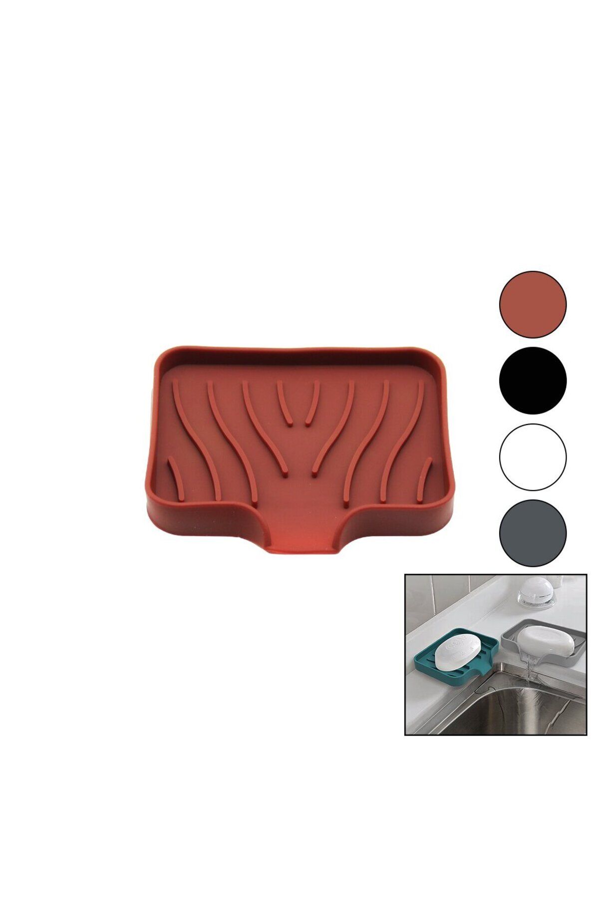 Emperium SABUNLUK - SİLİKON MUTFAK - BANYO SU GİDERLİ - ESNEK - YAPIŞKAN VANTUZBRKT-217941 (5122)