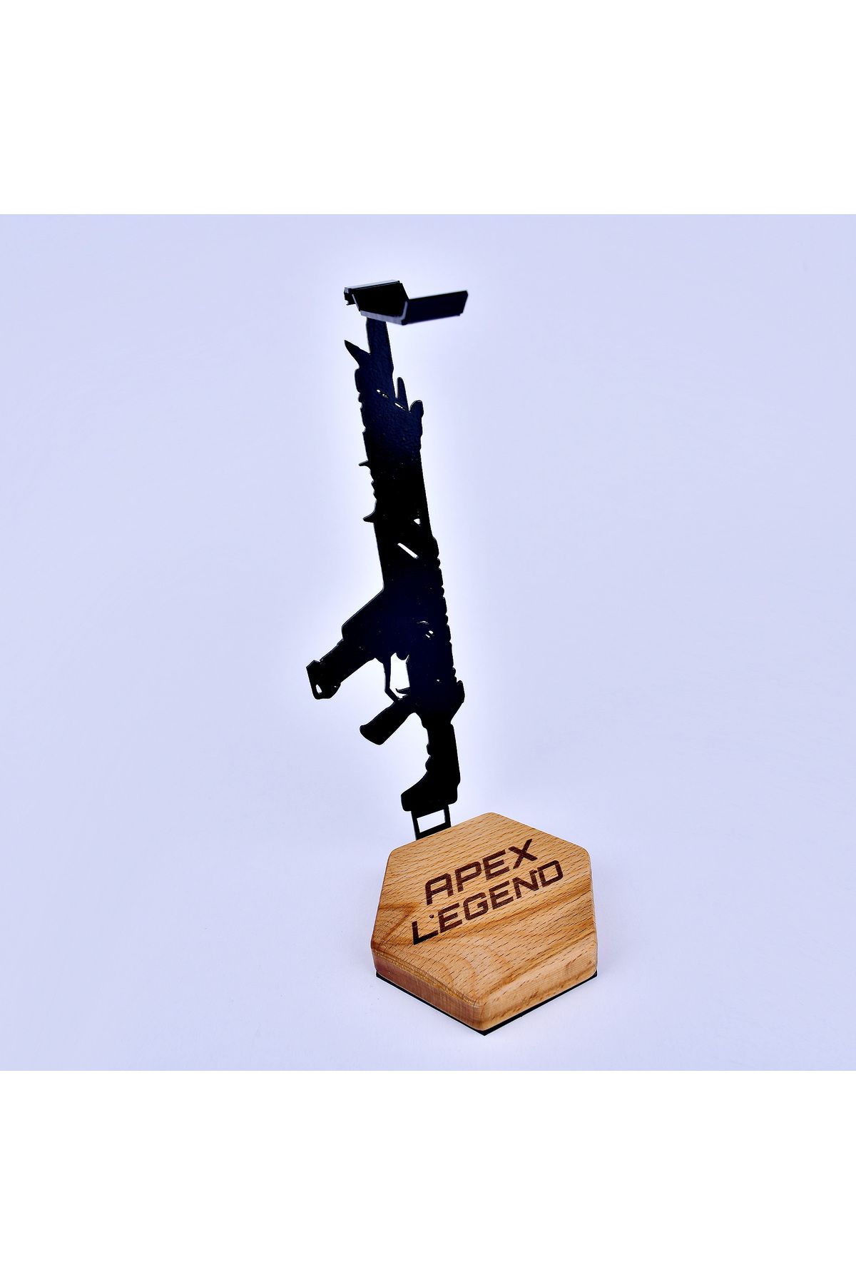 Arya Gamer Zone Oyuncular İçin Apex Legends R-301 Carbine Temalı Kulaklık Standı - Kişiselleştirilebilir