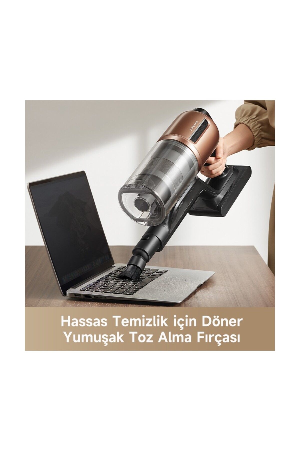 Dreame Etechxdreame Akıllı Tasarım , Z20 Kablosuz Dikey Süpürge, 250 Aw , 140 Bi̇n Devi̇r Motor