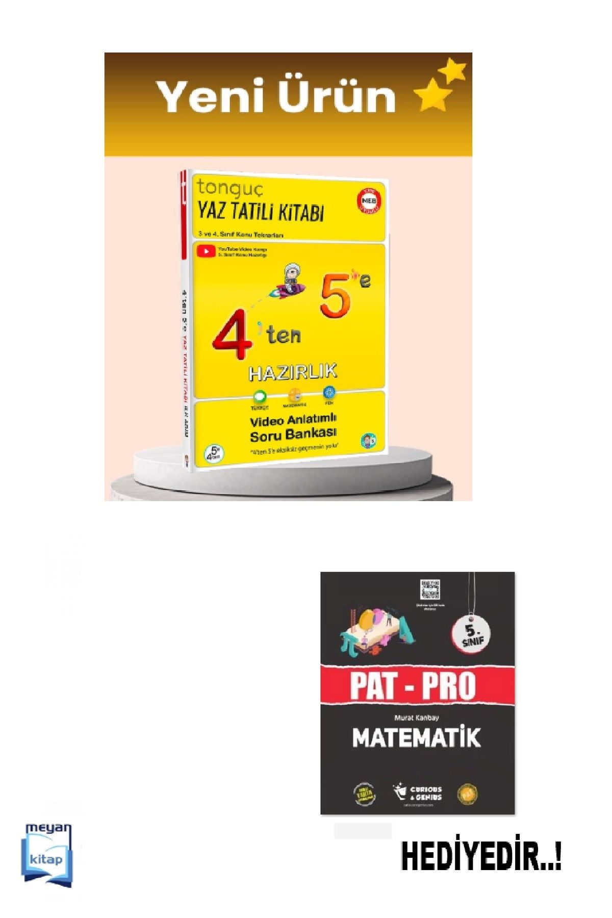Tonguç Yayınları 4'ten 5'e Hazırlık Kitabı...(PatPro Hediyeli)