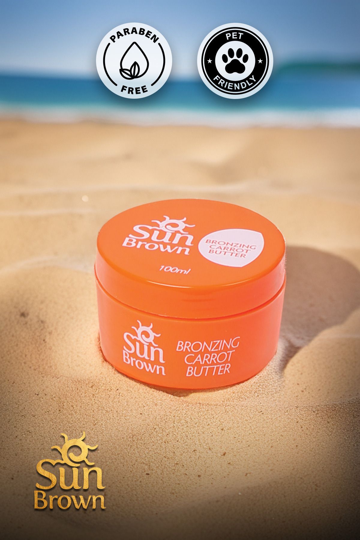 Sun Brown-Carrot Butter Bronzing Cream 100 ml 2