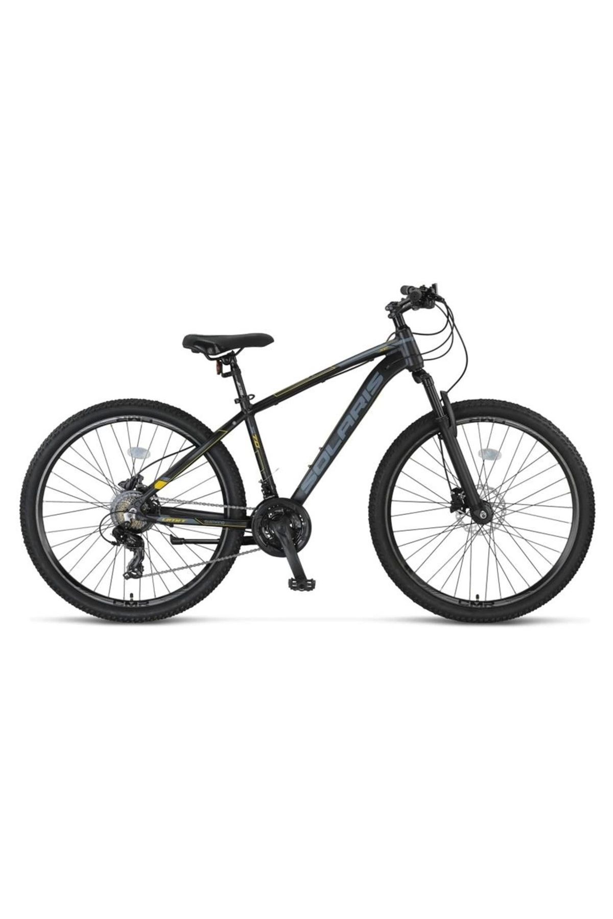 Ümit ÜMİT 2752 SOLARIS-M-HD ERKEK DAĞ BİSİKLETİ 460H 27.5 JANT 21 VİTES SİYAH SARI