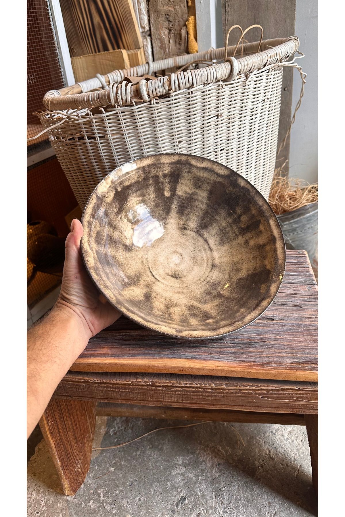 Mucs Atelier STONEWARE SERAMİK SALATA KASESİ