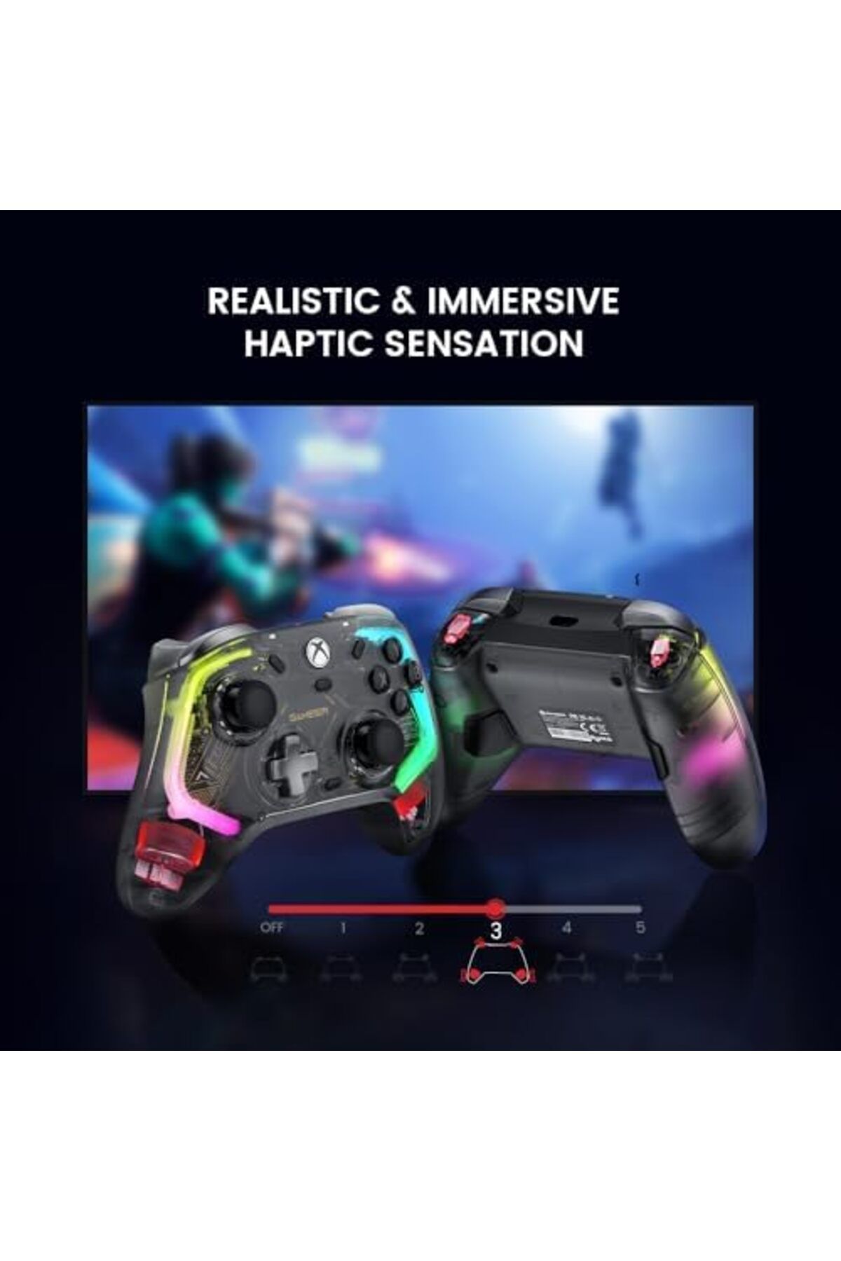 GameSir-وحدة تحكم سلكية Kaleid من GameSir لأجهزة Xbox Series X|S وXbox One وWindows 10/11 وSteam 5