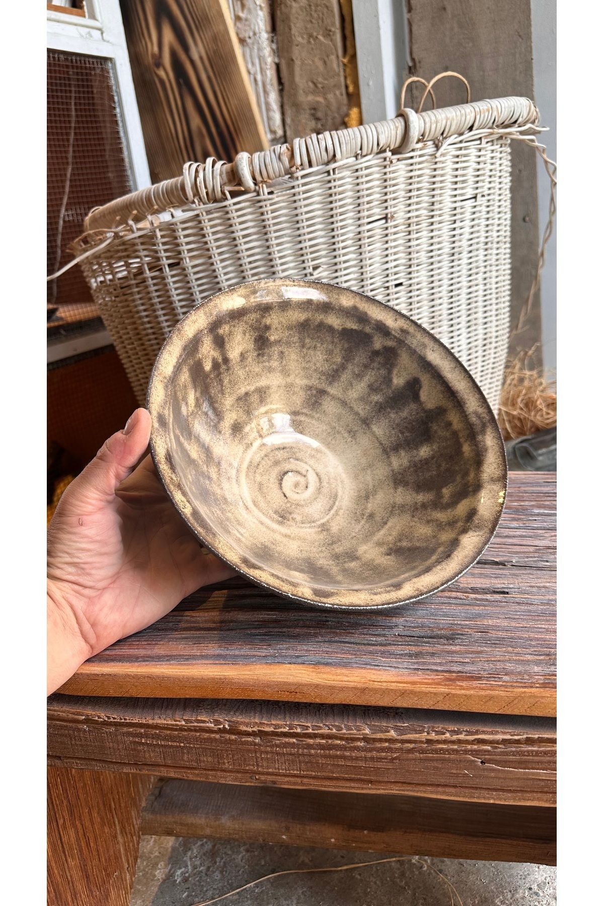 Mucs Atelier stoneware seramik büyük kase