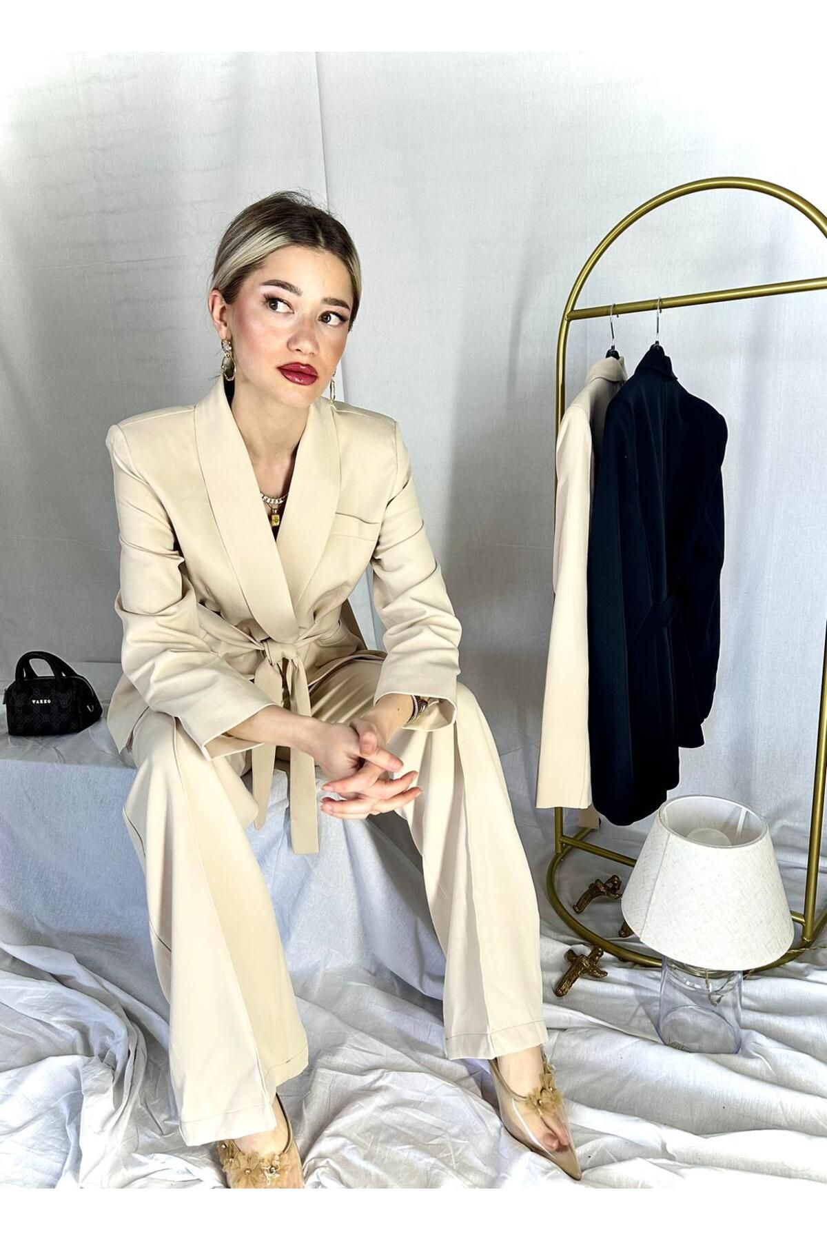 D'or Pierre Blazer Ceket Pantolon Takım