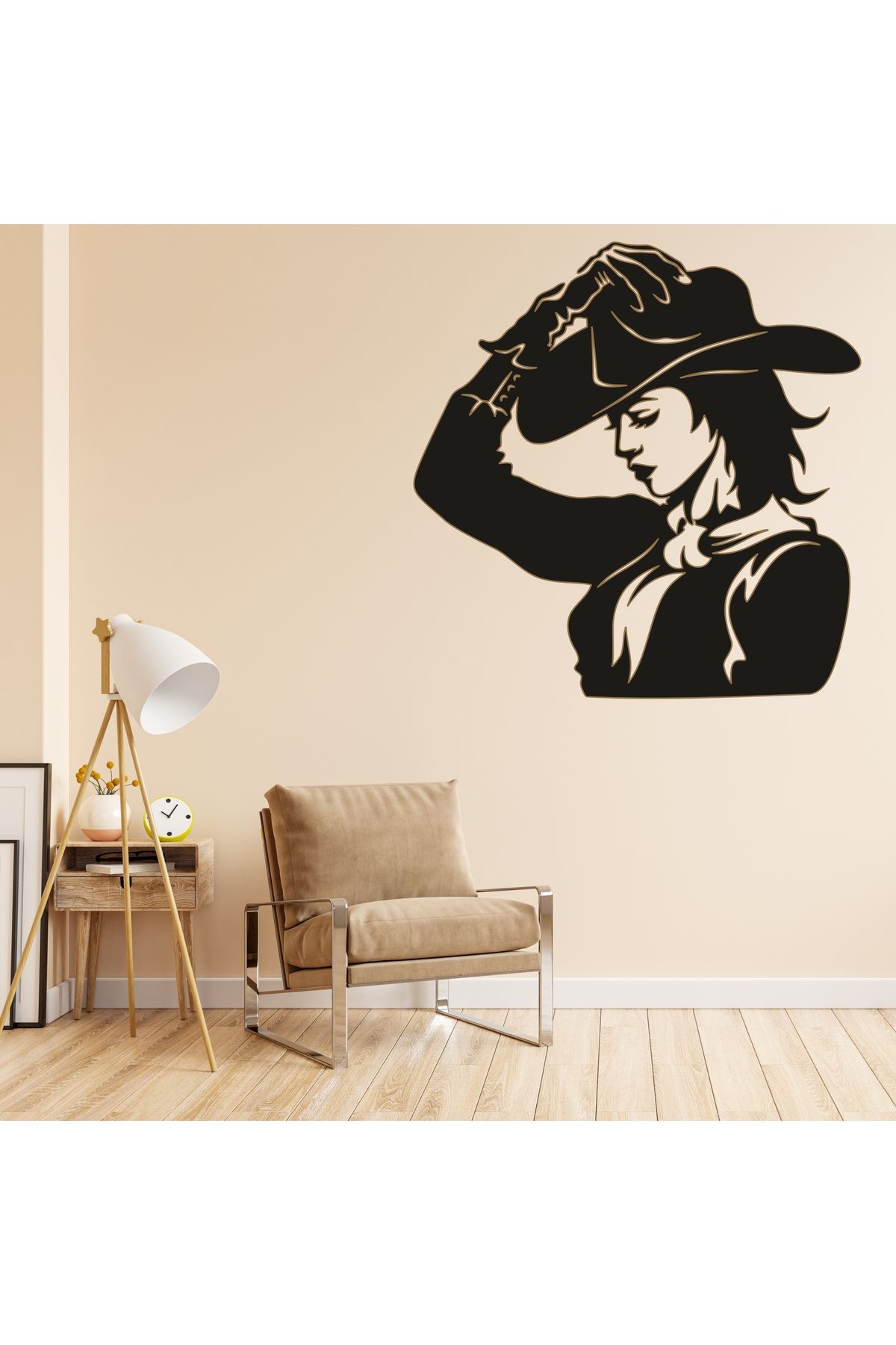 Grand Fine Art Parça Renkli MDF Tablo Kovgirl