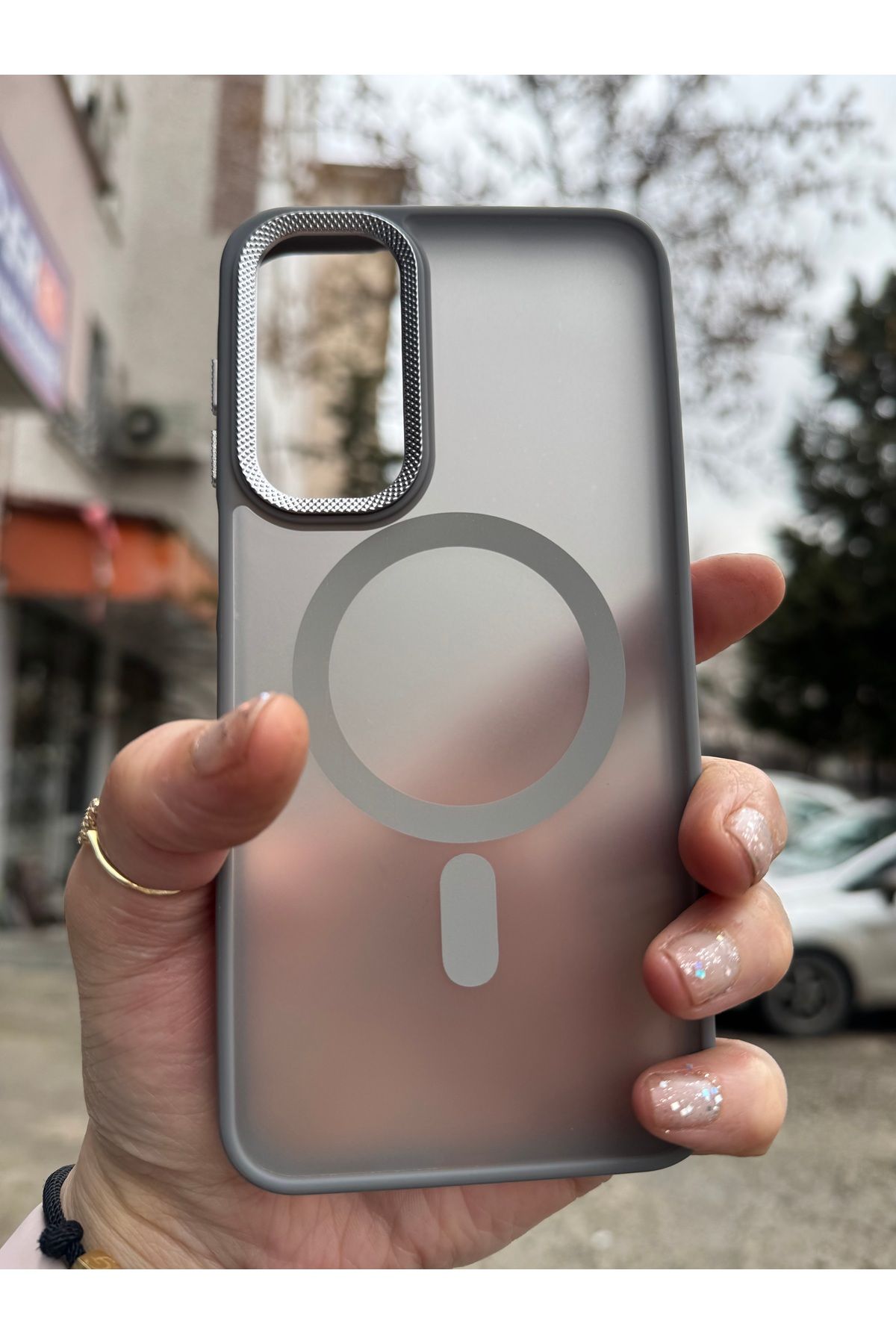 DÜNYA AKSESUAR Samsung Galaxy A16 Mat Darbe Önleyici Tam Koruma Silikon Kılıf