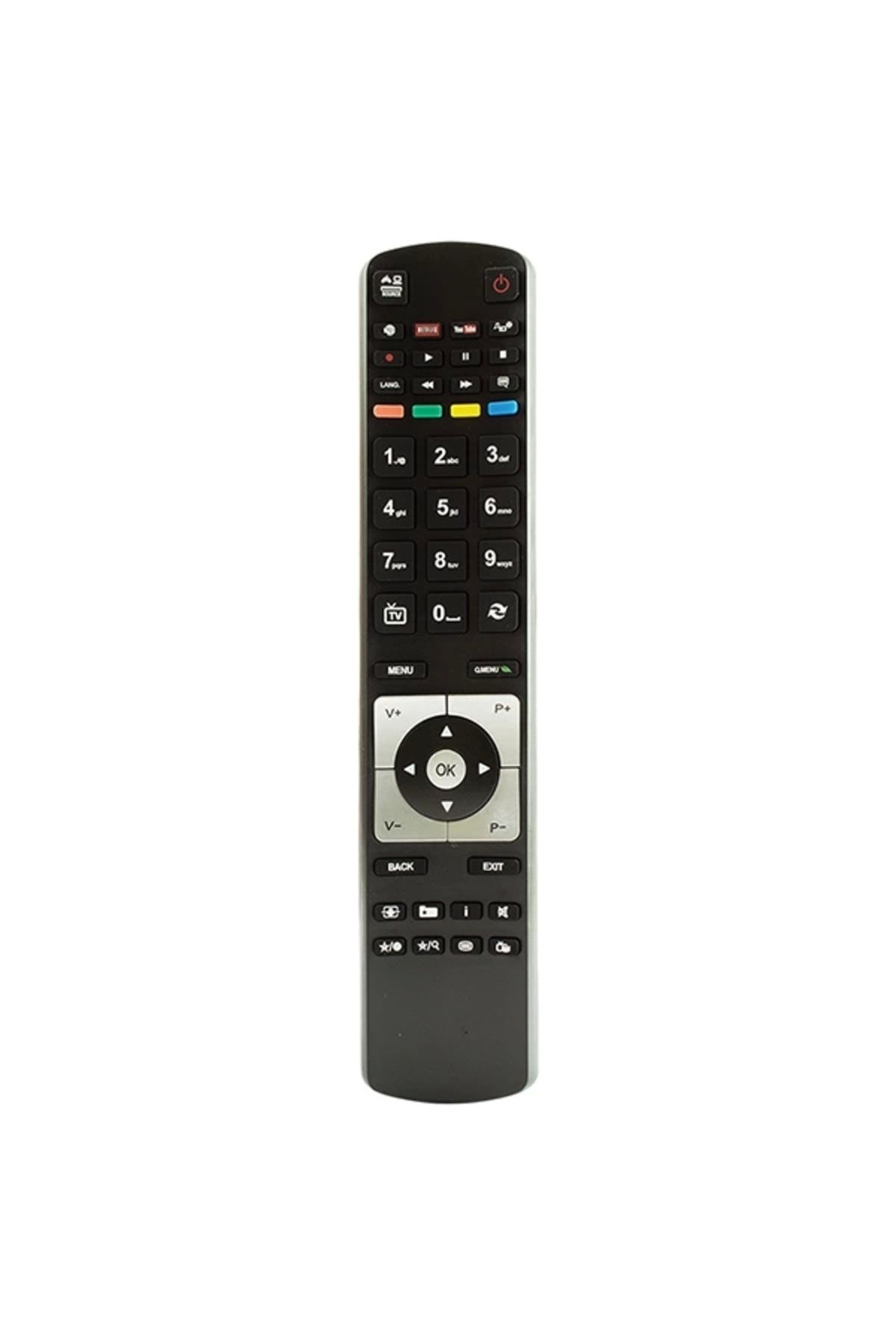 CENEN Vestel Yeni Youtube Ve Netflıx Tuşlu Lcd-led Tv Kumanda Rm-l1246b