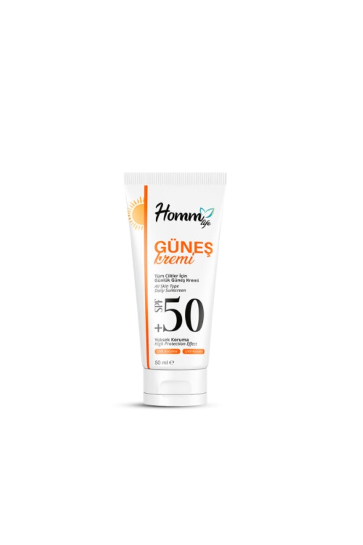Homm Bitkisel HOMM LIFE GÜNEŞ KREMİ 50 SPF 50 ML