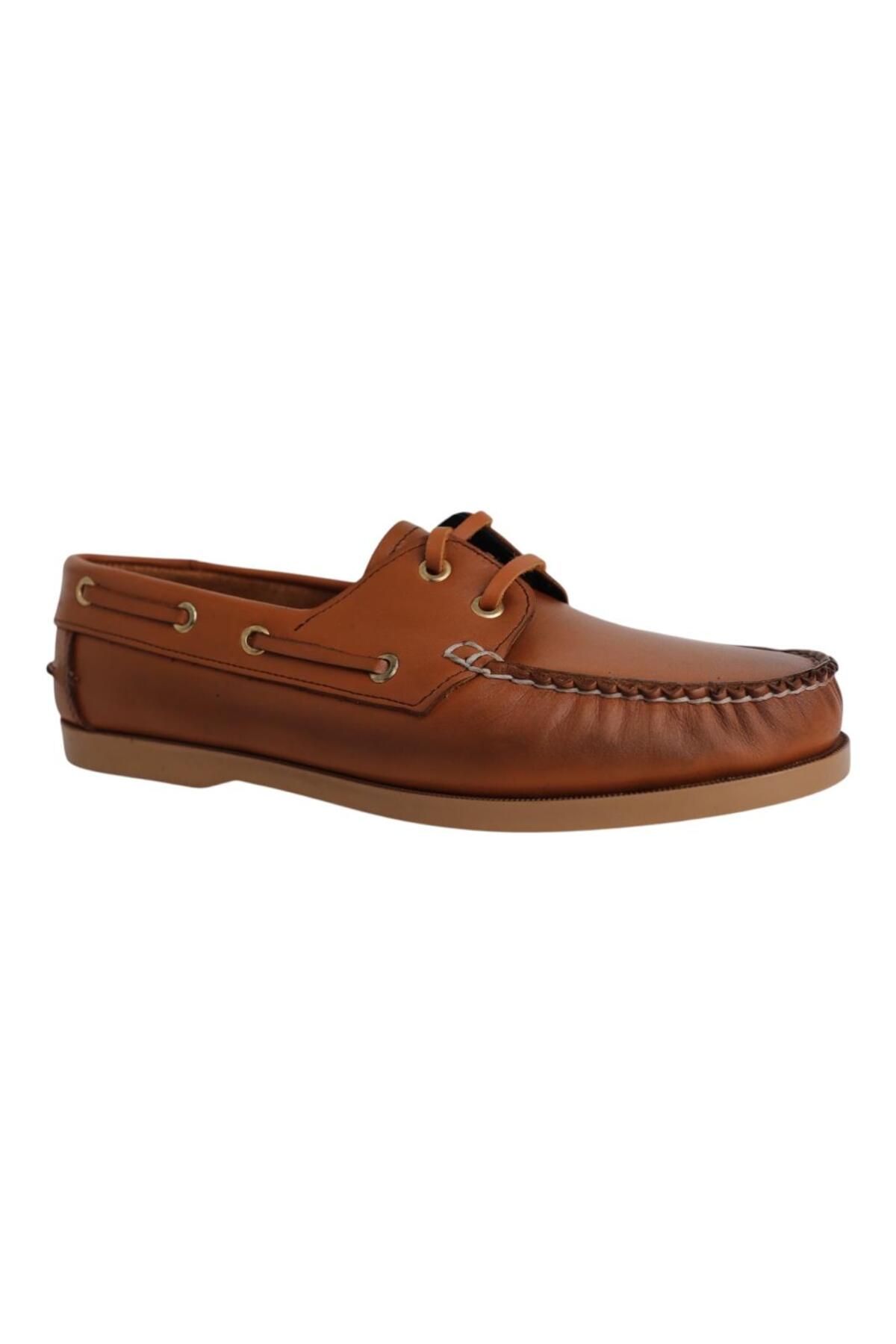 Greyybull Shoes taba yazlık erkek deri ayakkabı-yazlık erkek ayakkabı