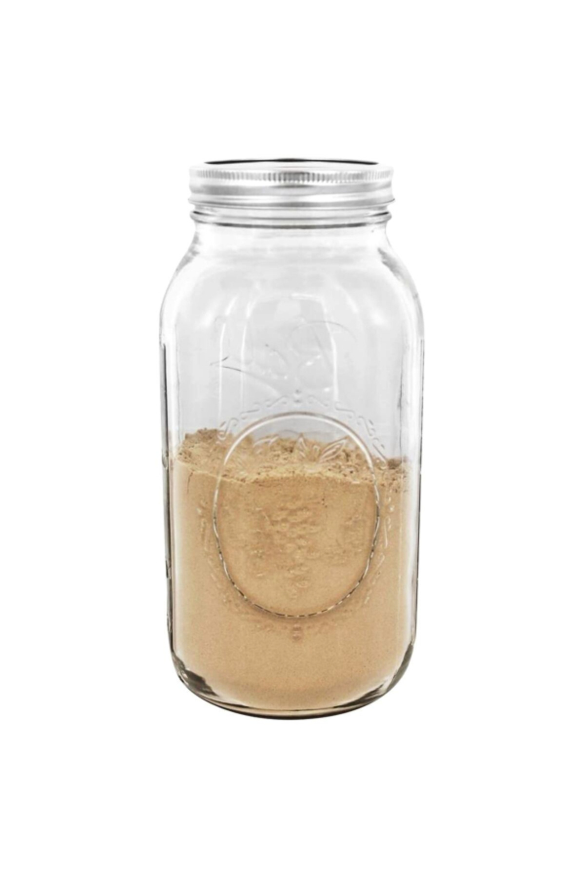 Ball-6-Piece BPA-Free Glass Mason Jar with Airtight Lid 1.89 Liter 3