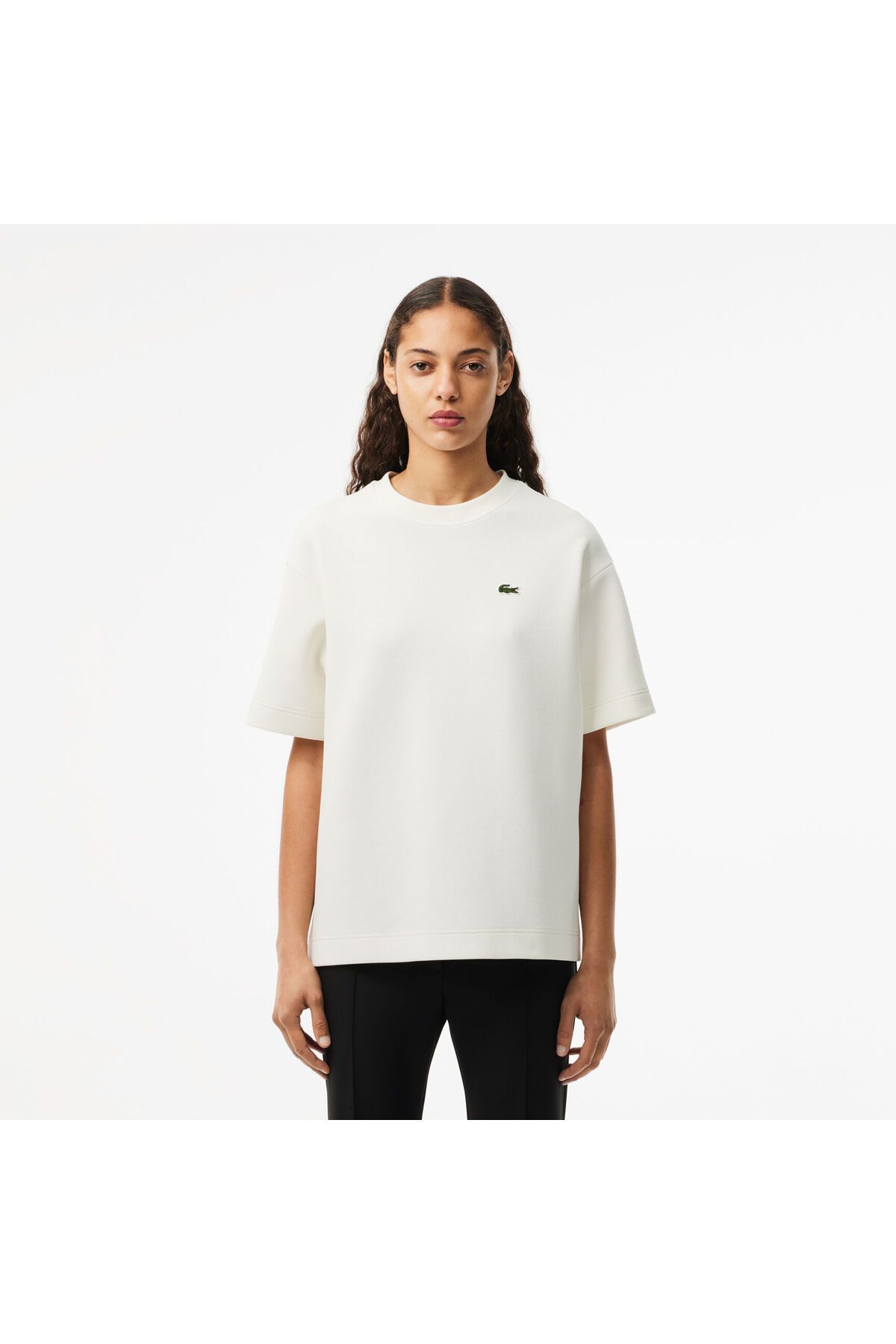 Lacoste Oversized Double Face Pique T-shirt