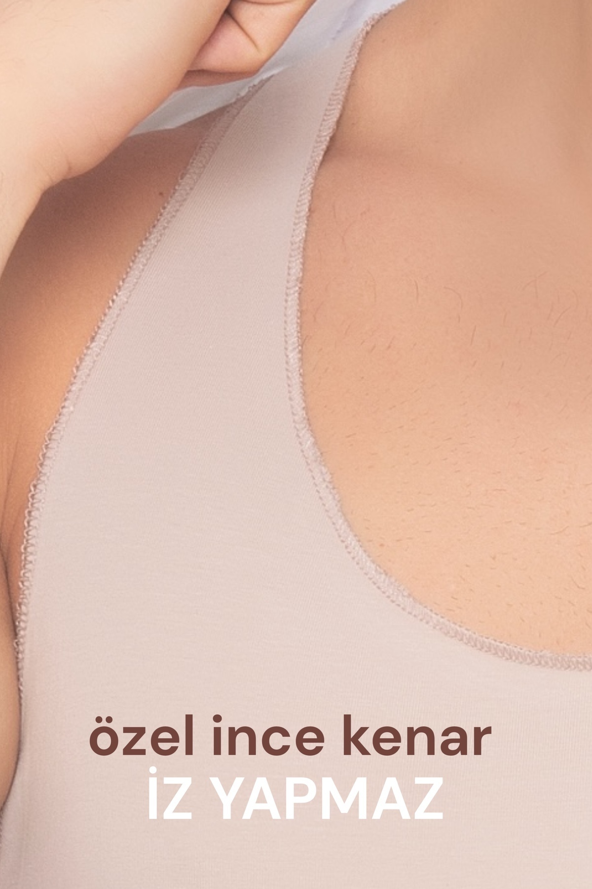 Katmirra Görünmez Erkek Atlet Her Ten Rengine Uyumlu Özel Renk Fit Kalıp görsel 5